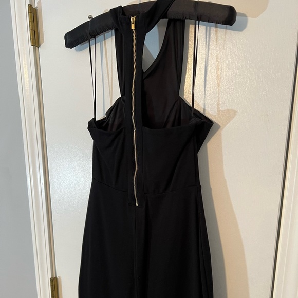 EXPRESS Mini Black Fitted Dress - V Neck & Racerback - Size 4 🖤 - Picture 7 of 10